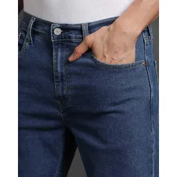 levi's Men Lightly Washed Slim Tapered Fit Jeans image 5