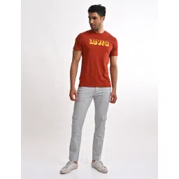 Men's 511 Slim Fit Light Grey Cargo Trousers-image-19