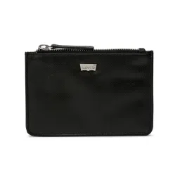levi's Men's Black Solid Wallet image 1