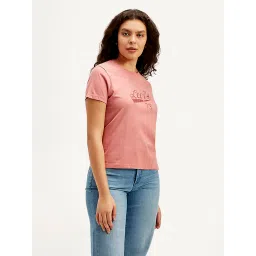 levi's Women's Patchwork Crew Neck T-shirt image 5