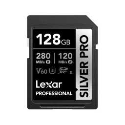 Lexar Professional SDXC Memory Card 128 GB UHS-II Upto 280 Mbps Read & 120 Mbps Write Speed, SILVER PRO-picture-45