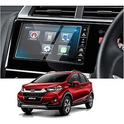 LF Hydrophobic Honda Wrv Sv, Vx Car Accessories Navigation Or Music System (Stereo) Touch Screen Guard (Company Fitted)-Clear-picture-12