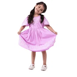 LH LUXURY FASHION Lisa Girls Embroidered Cotton Dress-picture-32