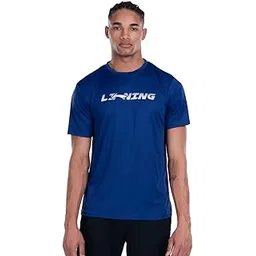 Li-Ning Men's Badminton T-Shirt, Round Neck, Lightweight Sports Tee-picture-49