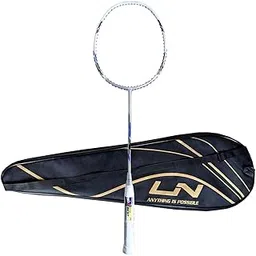 Li-Ning Super Series SS99PLUS Strung Badminton Racquet -Silver/White/Blue-picture-21