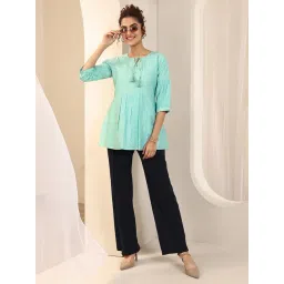 Libas Blue Printed Kurti-picture-31