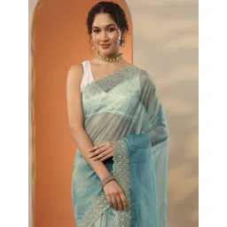 Libas Embellished Embroidered Heavy Work Saree-picture-39
