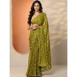 Libas Ethnic Motifs Pure Georgette Saree-picture-34