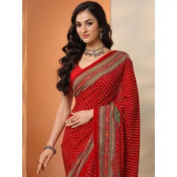Libas Ethnic Motifs Silk Blend Saree-picture-31