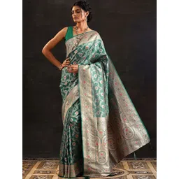 Libas Ethnic Motifs Woven Design Saree-picture-27
