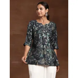 Libas Grey Printed Kurti-picture-48