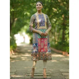 Libas Multicolored Printed Straight Kurta-picture-34