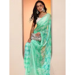 Libas Paisley Pure Georgette Saree-picture-17