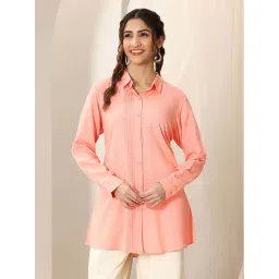 Libas Peach Solid Kurti-picture-12