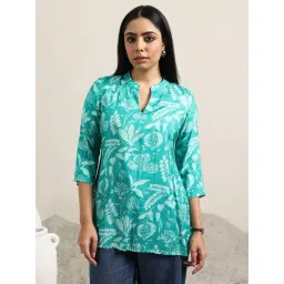 Libas Rama Green Floral Tunic-picture-47