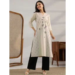 Libas Women Geometric Printed Daily Cotton Straight Kurta-picture-22