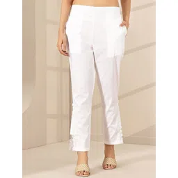 Libas Women Pleated Trousers-picture-10