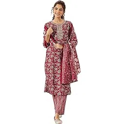 libas Women's Cotton Blend Kurta Set-picture-11