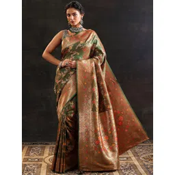 Libas Woven Design Zari Saree-picture-16