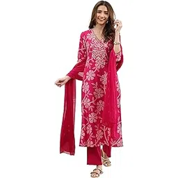 libas Women's Silk Blend Kurta Set image 1