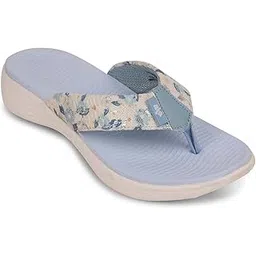 liberty A HA IMPACT L71 Casual Slipper For Women With EVA Sole | Comfortable and Lightweight | Trendy Design Canvas Outolse| Durable Soft Insole | Stylish Footwear and Cushioned Footbed-picture-11