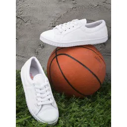 Liberty Boys White Synthetic Lace-Ups Sneakers-picture-22