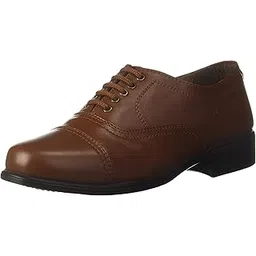 liberty Fortune 7168-03 Men’s Lacing Formal Derby Shoes - Black & Tan - Synthetic Leather Lace-Up with Cushioned Footbed - Stylish Office & Wedding Footwear - Comfortable and Lightweight-picture-33