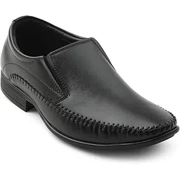 liberty Fortune HML-18E Formal Non Lacing Mocassin Shoes for Men with PU Sole | Lightweight and Comfortable Outsole | Cushioned Footbed | Suitable for Office Wedding-picture-48