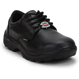 liberty Freedom Shakti-CT Lacing Hard Toe Safety Shoes for Men | PU Sole | Drymill Leather Outsole| Water Resistance | Anti Skid | Comfortable for All Weather | Shock Absorber (Black - 5 UK)-picture-39