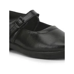 Liberty Girls Black School Shoes image 3