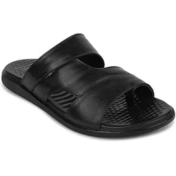 liberty Healers SOFTER-3 Men Casual Slippers - Black, Brown - Comfortable Sole - Durable and Lightweight | Suitaable For Everyday Wear | Stylish Footwear and Cushioned Footbed-picture-42