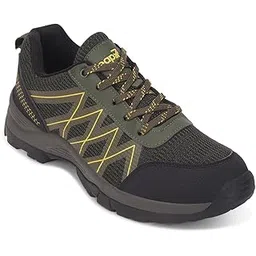 liberty Leap7x MOUNTAIN2E Men Sports Lacing Running Shoes - Black & Olive Green | Comfortable and Durable - Suitable for Lace-Up Walking, Gym, Jogging and Outdoor Shoes for Man - Cushioned Footbed-picture-22