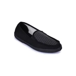 Liberty Men Black Woven Design Loafers-picture-38