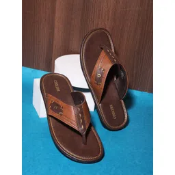 Liberty Men Colourblocked Thong Flip-Flops-picture-24