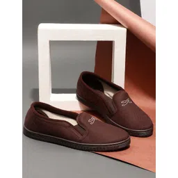 Liberty Men Round Toe Lightweight Canvas Slip-On Sneakers-picture-22