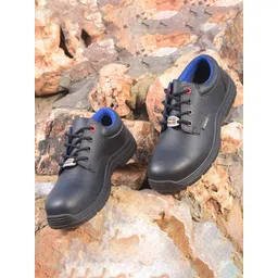 LIBERTY Men SURKSHA2CJ Solid Lace-Up Safety Shoes-picture-38