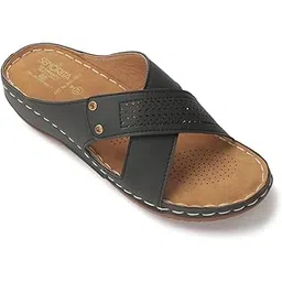 liberty Senorita AGL-105E Casual Slippers for Women With PVC Sole | PU Upper - Comfortable & Lightweight | Latest & Trendy Design | Synthetic Insole | Stylish Footwear, Cushioned Footbed-picture-42