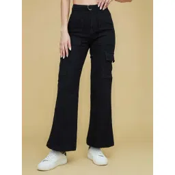 Life With Pockets Black Relaxed Fit Jeans-picture-16