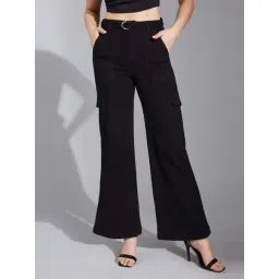 Life With Pockets Black Relaxed Fit Jeans-picture-25