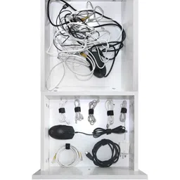 lifekrafts Cable Ties Reusable Fastening Cable Ties Cable Straps Strips Wire Organizer Cord Rope Holder for Laptop PC TV 7 Inch, Pack of 10 - Black Sew-on Velcro image 5