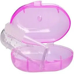 lifekrafts Silicone Baby Finger-Brush with Case, Ultra Soft Toothbrush Ultra Soft Toothbrush Extra Soft Toothbrush-picture-32