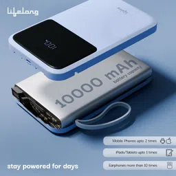 lifelong 10000 mAh 22.5 W Compact Pocket Size Power Bank image 4