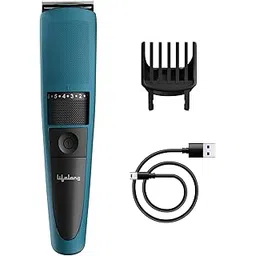 Lifelong Battery Powered Trimmer For Men |1 Year Warranty |Trimmer Men, 60 Minutes Runtime, 20 Length Settings, Hair Trimmer for Men, Beard Trimmer for Men, Stainless Steel Blades (LLPCM107, Blue)-picture-16