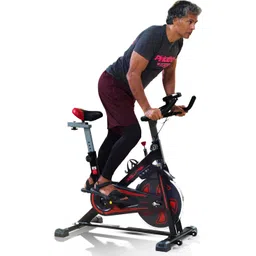 lifelong LLF89 Fit Pro Spin Fitness Upright Stationary Exercise Bike-picture-15