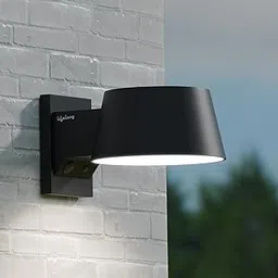 Lifelong Solar Light Outdoor for Home- Solar Panel with LED Light & Upto 10 hrs use - Waterproof Wall Lamp - Motion and Light Sensor - 4 Modes Light (Black)-Acrylonitrile Butadiene Styrene-image-35