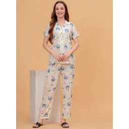 Light Daisy Women Printed Night suit-picture-38