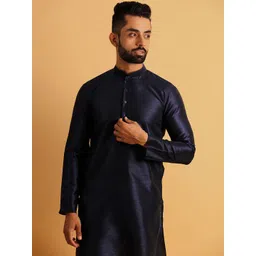 Lightpole Mandarin Collar Straight Kurta-picture-37