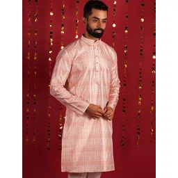 Lightpole Striped Sequins Straight Kurta-picture-33