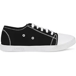 Lightweight Breathable Sneakers for Men – All-Day ComfortTennis Canvas Black-picture-15