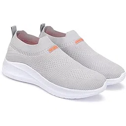 Lightweight Sports Shoes with EVA Sole| Comfortable Outdoor, Running, Walking, Gym, Training, Trekking and Hiking Shoes for Men(197) B Grey-picture-22